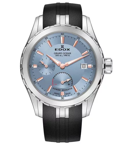 EDOX Grand Ocean automata Power Reserve 94500-3CA-BUCR Férfi Karóra