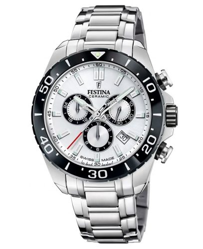 Festina Ceramic Chrono Swiss Made F20042/1 Férfi Karóra