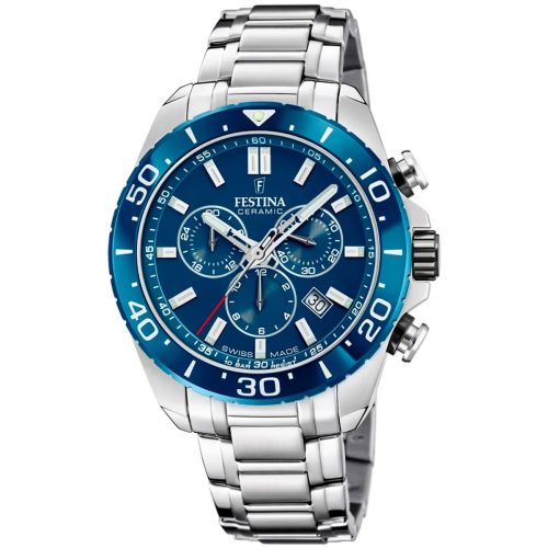 Festina Ceramic Chrono Swiss Made F20042/2 Férfi Karóra
