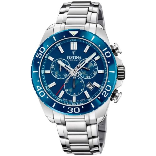 Festina Ceramic Chrono Swiss Made F20042/2 Férfi Karóra