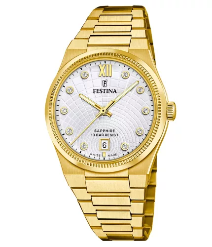 Festina Swiss Made Rivé F20058/1 Férfi Karóra