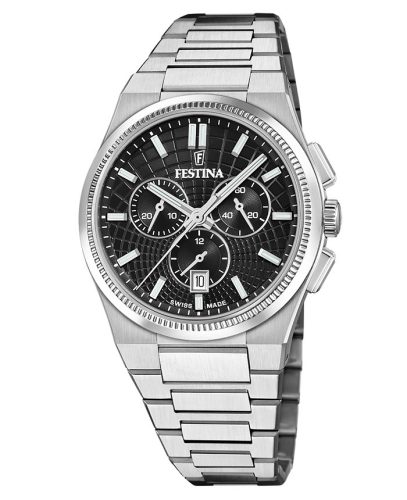 Festina Rivé Chrono Swiss Made F20059/4 Férfi Karóra
