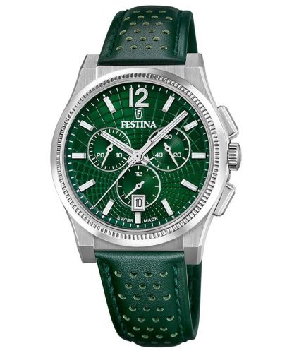 Festina Rivé Chrono Swiss Made F20060/3 Férfi Karóra