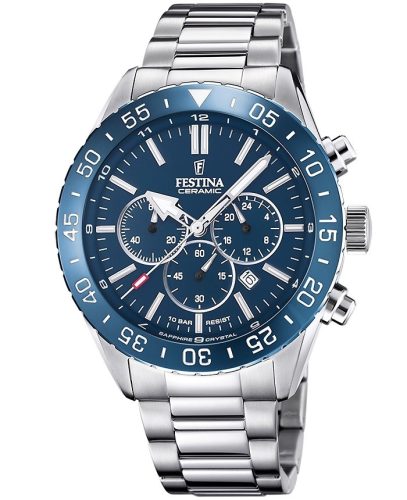 Festina Ceramic Chrono F20575/2 Férfi Karóra