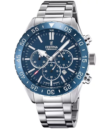 Festina Ceramic Chrono F20575/2 Férfi Karóra