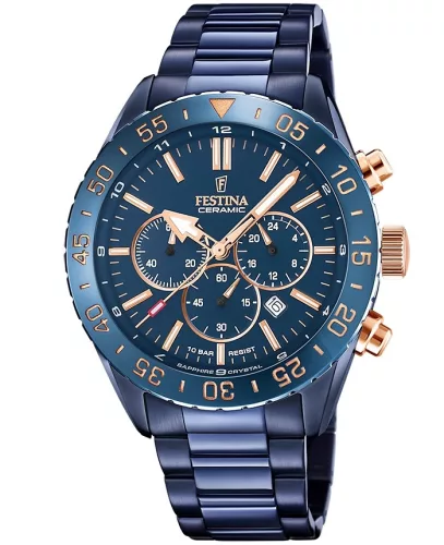 Festina Ceramic Chrono F20576/1 Férfi Karóra