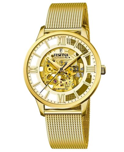 Festina Automatic Skeleton F20667/1 Férfi Karóra