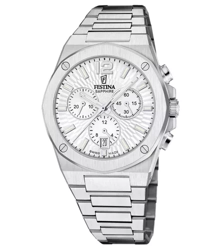 Festina Swiss Made Vallée Chrono F22002/1 Férfi Karóra