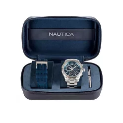 Nautica Long Beach Chrono Set NAPLECR01 Férfi Karóra