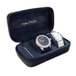 Nautica Long Beach Set NAPLECR10 Férfi Karóra