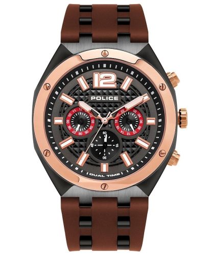 Police Kediri Chrono PL.15995JSBR/61P Férfi Karóra