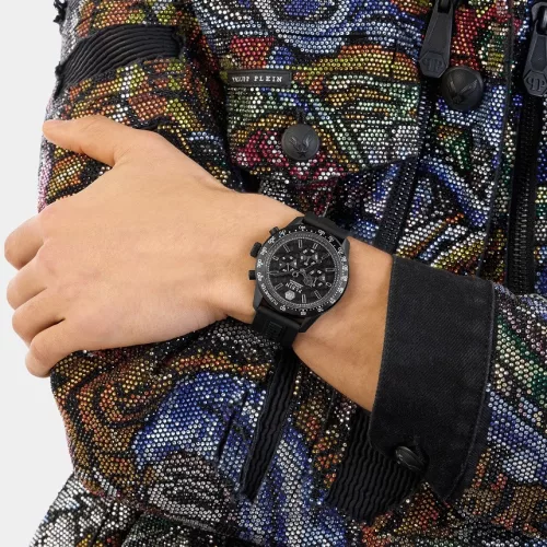 Philipp Plein Pleinmeter Superlative Chrono PWPYA0324 Férfi Karóra