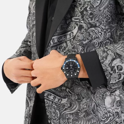 Philipp Plein GMT-I Challenger Baguettes PWPZA0324 Férfi Karóra