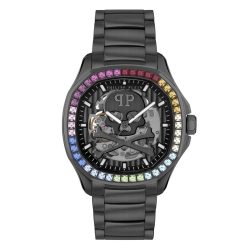   Philipp Plein Skeleton Spectre Automatic PWRAA0823 Férfi Karóra