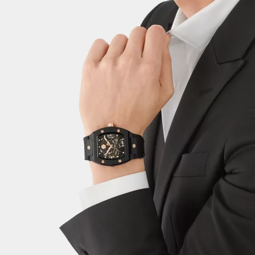 Philipp Plein The Skeleton Ecoceramic Automatic PWVBA0523 Férfi Karóra