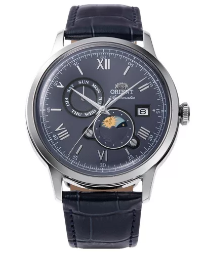 Orient Classic automata Sun & Moon RA-AK0806L30B Férfi Karóra