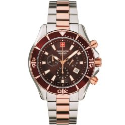  Swiss Alpine Military Nautilus Chrono SAM7040.9156 Férfi Karóra