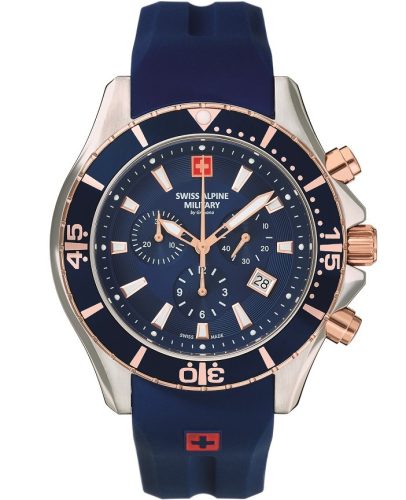 Swiss Alpine Military Nautilus Chrono SAM7040.9855 Férfi Karóra