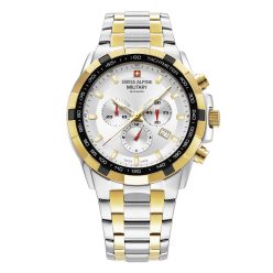   Swiss Alpine Military Star Fighter Chrono SAM7043.9142 Férfi Karóra