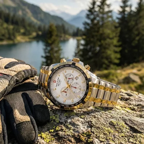 Swiss Alpine Military Star Fighter Chrono SAM7043.9142 Férfi Karóra