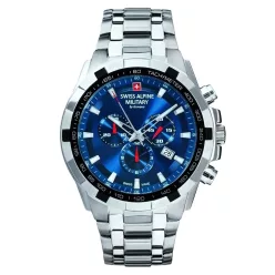   Swiss Alpine Military Star Fighter Chrono Sapphire SAM7043.9235 Férfi Karóra