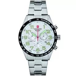   Swiss Alpine Military Combat Light Chrono SAM7047.9132 Férfi Karóra
