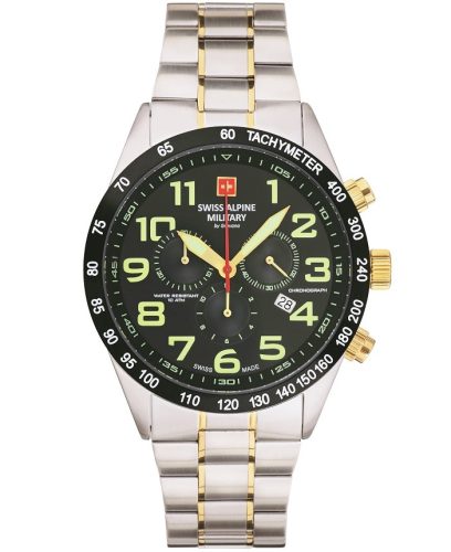 Swiss Alpine Military Combat Light Chrono SAM7047.9147 Férfi Karóra