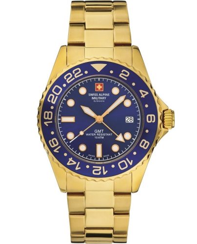 Swiss Alpine Military Master Diver GMT SAM7052.1115 Férfi Karóra