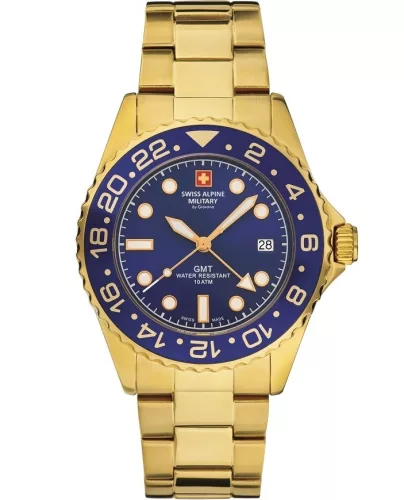 Swiss Alpine Military Master Diver GMT SAM7052.1115 Férfi Karóra