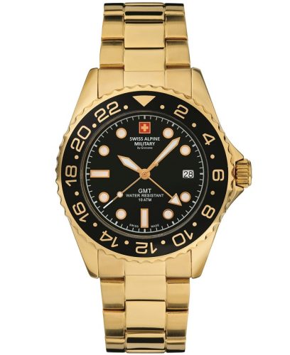 Swiss Alpine Military Master Diver GMT SAM7052.1117 Férfi Karóra