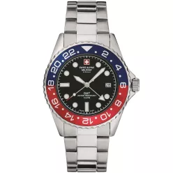   Swiss Alpine Military Master Diver GMT SAM7052.1131 Férfi Karóra