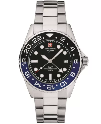 Swiss Alpine Military Master Diver GMT SAM7052.1132 Férfi Karóra