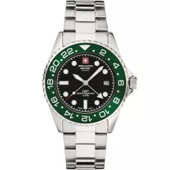  Swiss Alpine Military Master Diver GMT SAM7052.1133 Férfi Karóra
