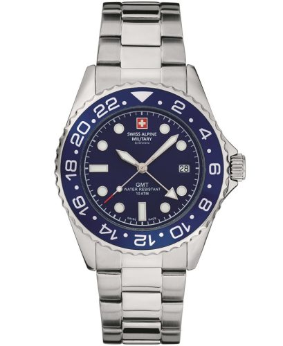 Swiss Alpine Military Master Diver GMT SAM7052.1135 Férfi Karóra