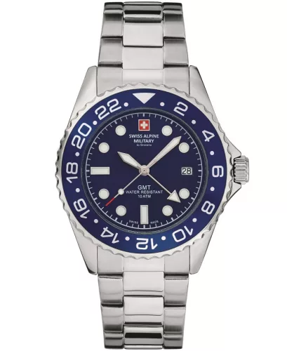 Swiss Alpine Military Master Diver GMT SAM7052.1135 Férfi Karóra