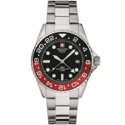   Swiss Alpine Military Master Diver GMT SAM7052.1136 Férfi Karóra