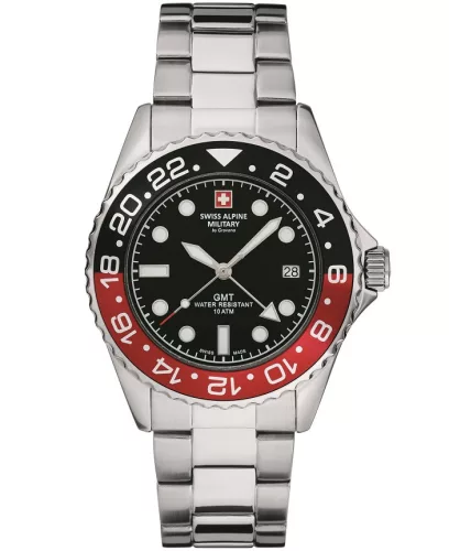 Swiss Alpine Military Master Diver GMT SAM7052.1136 Férfi Karóra