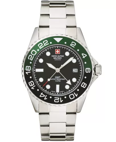 Swiss Alpine Military Master Diver GMT SAM7052.1138 Férfi Karóra