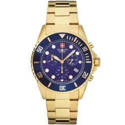   Swiss Alpine Military Master Diver Chrono SAM7053.9115 Férfi Karóra