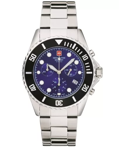 Swiss Alpine Military Master Diver Chrono SAM7053.9138 Férfi Karóra