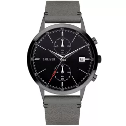 S.Oliver Chrono SO-4125-LC Férfi Karóra