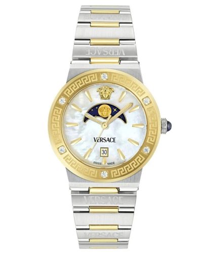 Versace Greca Logo Moonphase Diamonds VE7G00524 Női Karóra