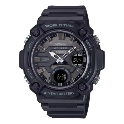 CASIO AEQ-120W-1B Férfi Karóra