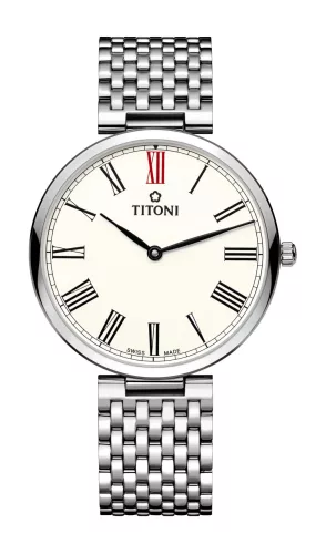 TITONI TQ52718S-608 Férfi Karóra